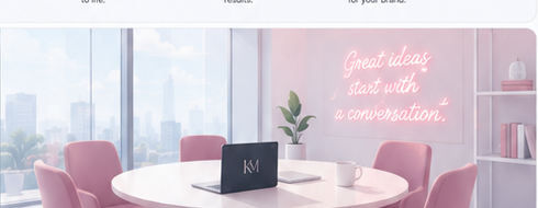 Illustrated meeting room
